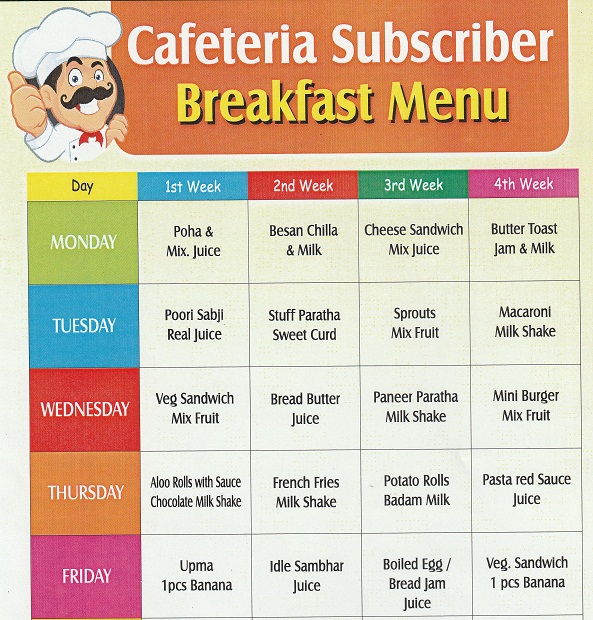 breakfast menu 1