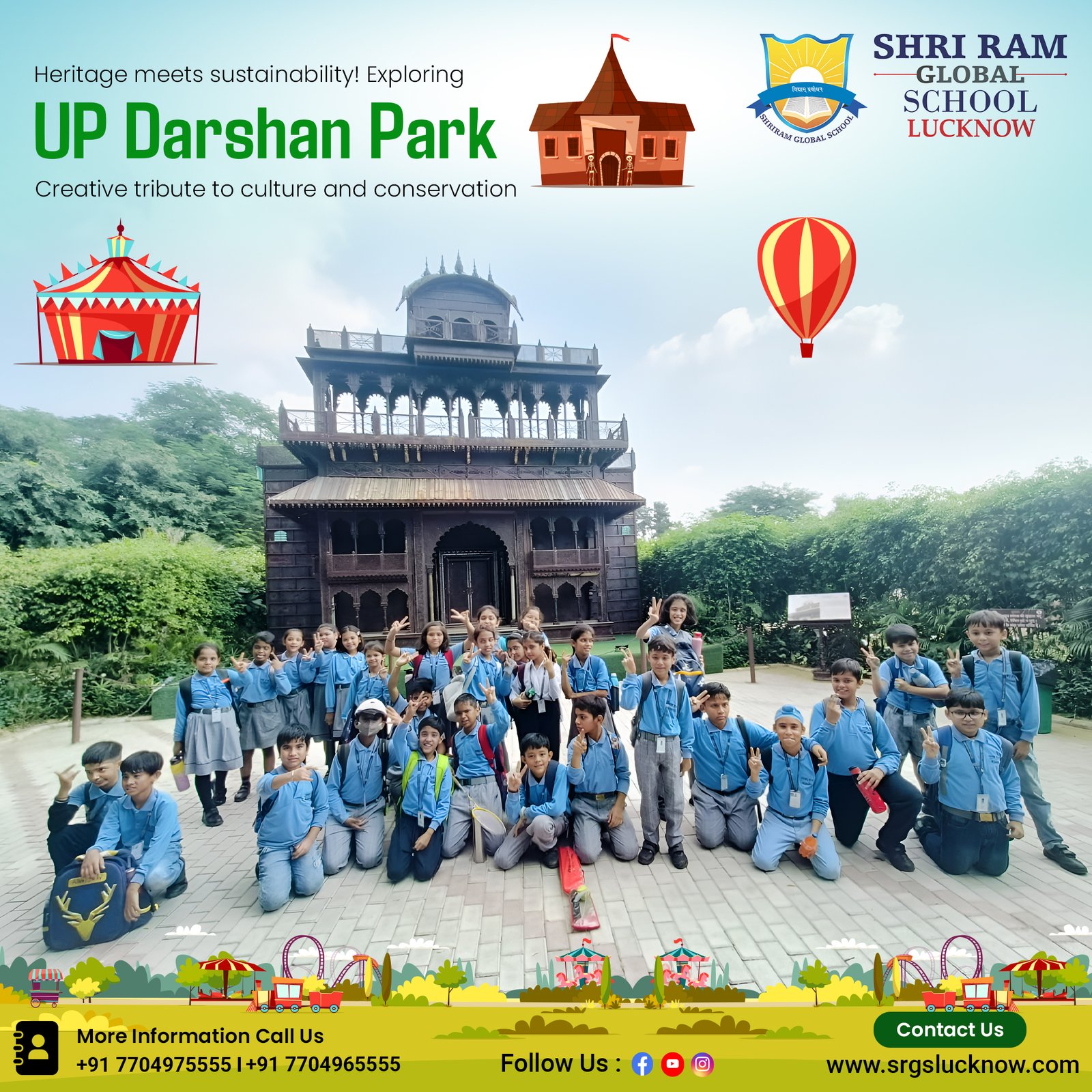 visit to U.P. Darshan Park (1)